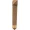 Ekena Millwork Traditional Arts & Crafts Smooth Bracket, Western Red Cedar, 5 1/2"W x 32"D x 38"H BKT06X32X38TRA03SWR - alternate 3